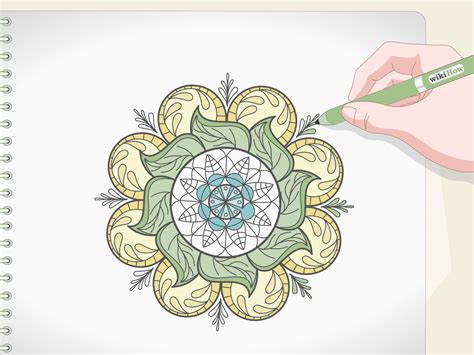 3 Formas De Desenhar Uma Mandala Wikihow