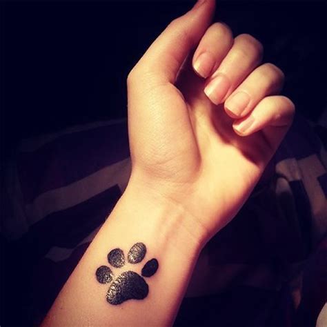 More images for small paw tattoo » Small Cute Tattoos For Those Who Like To Keep It Small And ...