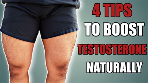 How To Boost Testosterone Naturally 4 Tips Youtube
