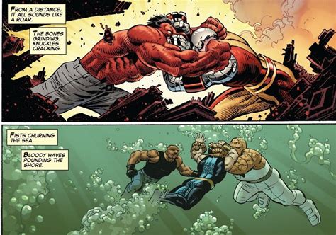 Cyclops Vs Red Hulk Namor Vs Luke Cage And Thing Avengers Vs Xmen2 Marvel Comic Universe