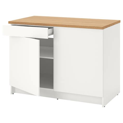 Knoxhult Base Cabinet With Doors And Drawer White Countertop Length