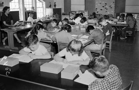 What School Was Like Throughout The Years 1950 To 1970