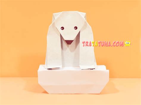 Origami Bear Tutorial — Step By Step Instruction