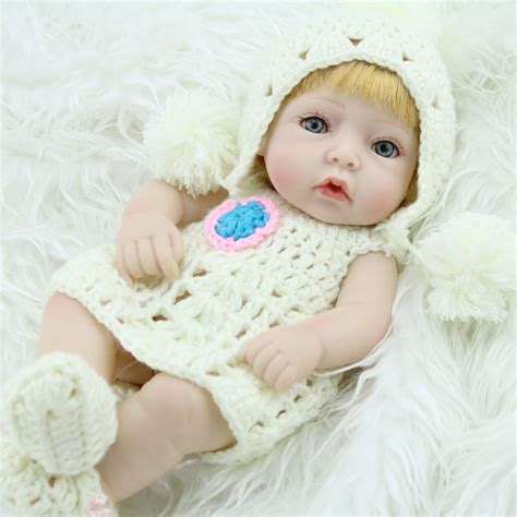 Cute Silicone Lifelike Baby Newborn Realistic Bebe Reborn Dolls Babies
