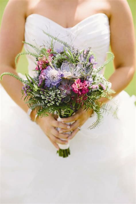 Pink And Purple Wildflower Bouquet