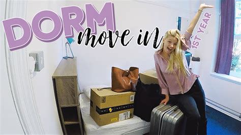 Dorm Move In Day 2019 At University Packing Traveling Moving In And Decorating Youtube