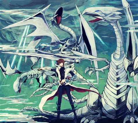 eyes white blue dragon 1080p duel yu gi oh seto monsters kaiba hd wallpaper