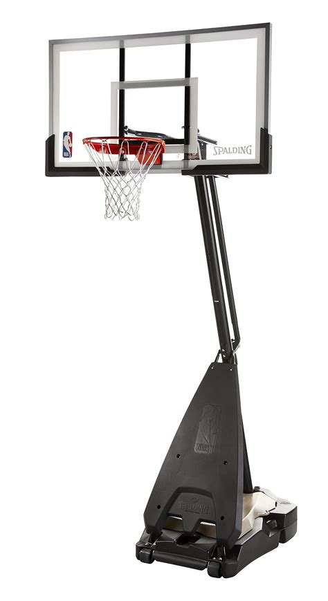 Spalding Nba Hybrid Portable Basketball Hoop System Acrylic Backboard