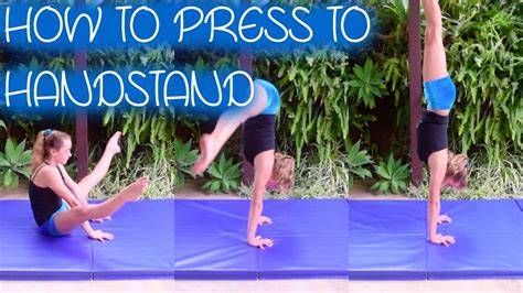 How To Do A Press To Handstand Youtube