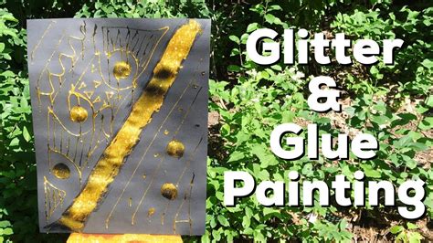 Glitter Glue Painting Youtube
