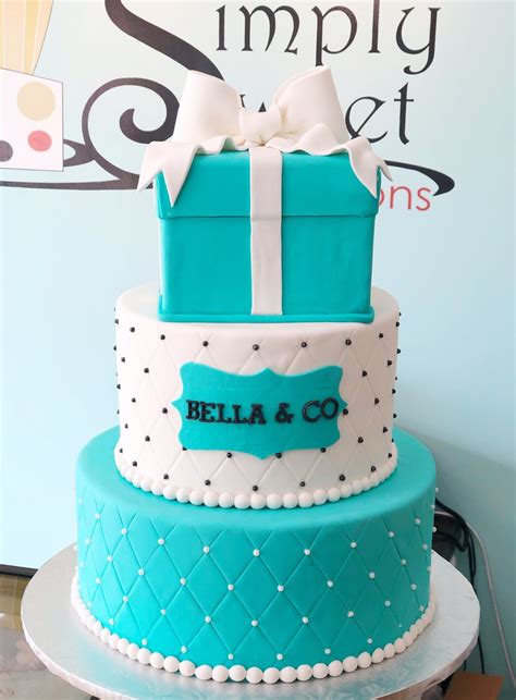 tiffany inspired cake simply sweet creations flickr
