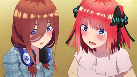 Gotoubun No Hanayome Los Visuales De Miku Y Nino Son Los Que Se