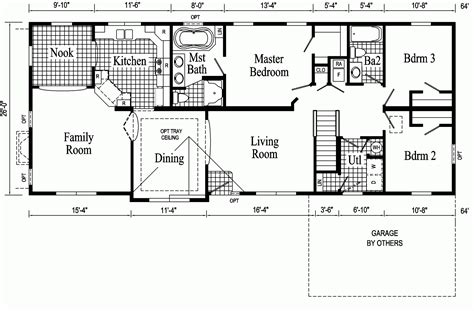 2000 Sq Ft Ranch Floor Plans Floorplansclick