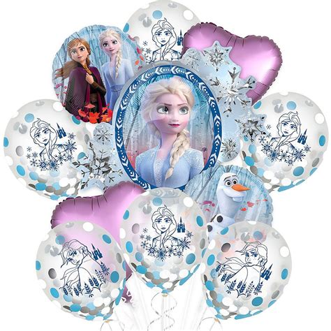 Frozen 2 Balloon Bouquet Kit Party City Frozen Birthday Party