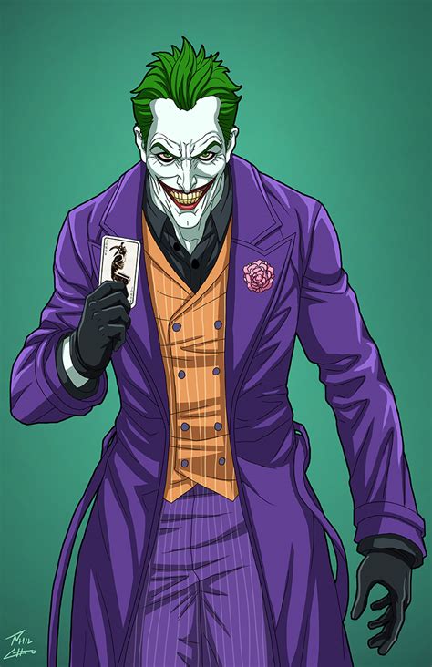 Joker E 27 Enhanced Commission By Phil Cho On Deviantart