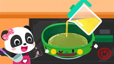 Play And Learn Kitchen Utensils And How To Cook Baby Pandas Kitchen