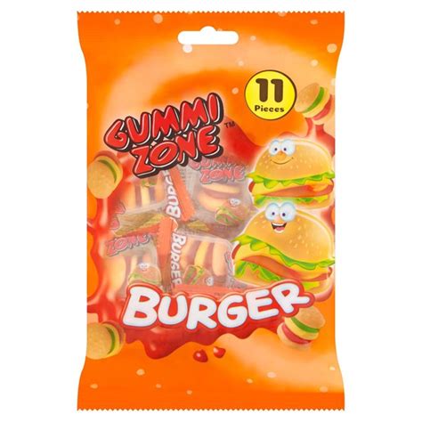 Morrisons Gummi Zone Burgers Product Information