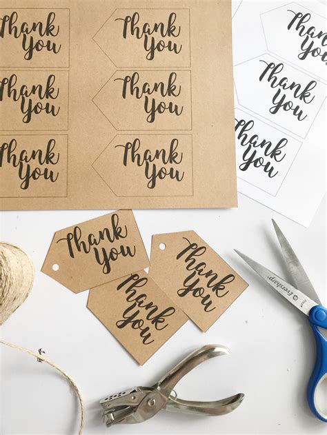 thank you tags editable template printable t tags pdf personalized my xxx hot girl