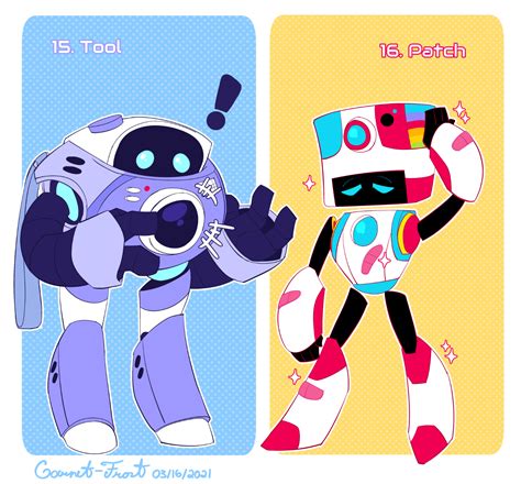 March Of Robots Day 1516 Toolpatch By Cherry Garnet On Newgrounds