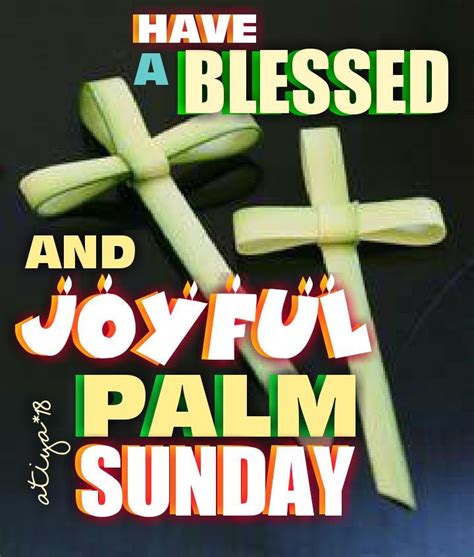 Have A Blessed And Joyful Palm Sunday Pictures Photos