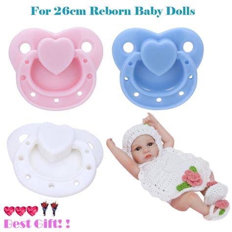 Hiinst Reborn Doll Pacifier Pacifiers With Internal Magnetic