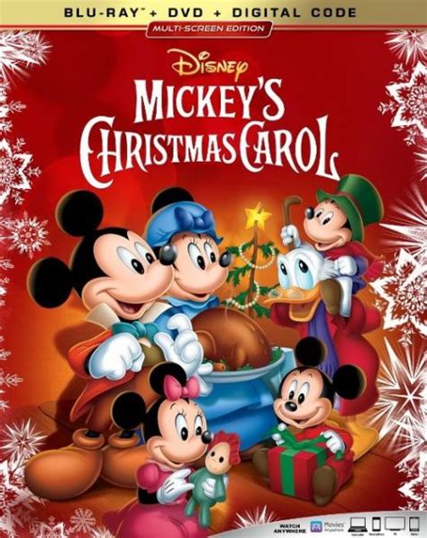 Mickeys Christmas Carol Blu Ray Dvd Fílmico