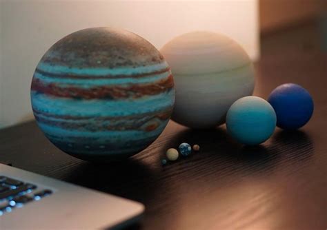 Loving These Tiny 3d Printed Planets By London Based Studio Little