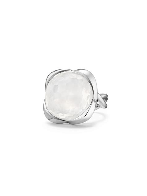 David Yurman Continuance Ring With Gemstone Prasiolite 7 Jewelry