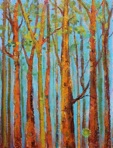 Amy Whitehouse Paintings Trees For Forest Contemporary Landscape
