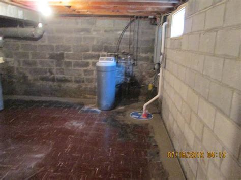 Quality 1st Basement Systems Before And After Photo Set Basement