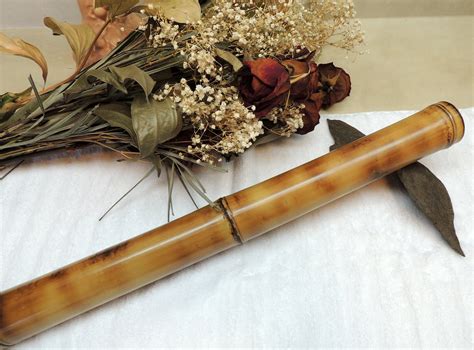 Heat Treated Bamboo Massage Stick 21 1 4 Long Etsy