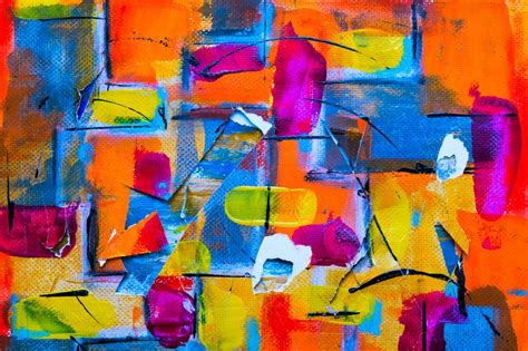 Download Colorful Abstract Painting Royalty Free Stock Photo And Image