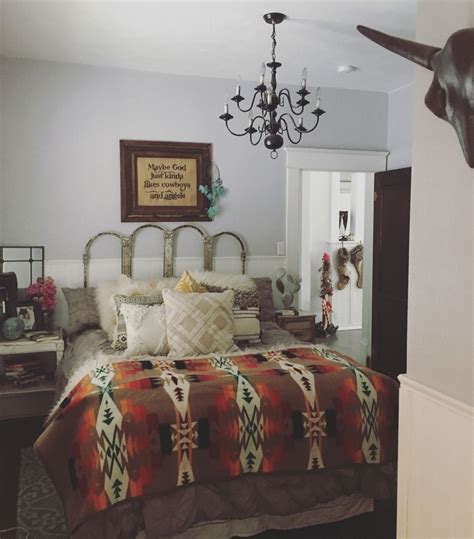Bedding home decor, bedroom with western home decor ideas. 30+ Popular Western Home Decor Ideas That Will Inspire You ...