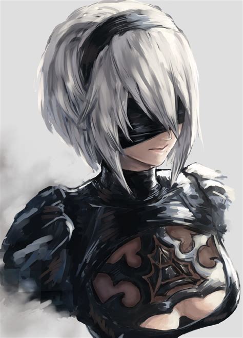 Nier Automata Yorha 2b Manga Art Manga Drawing Manga Anime Nier