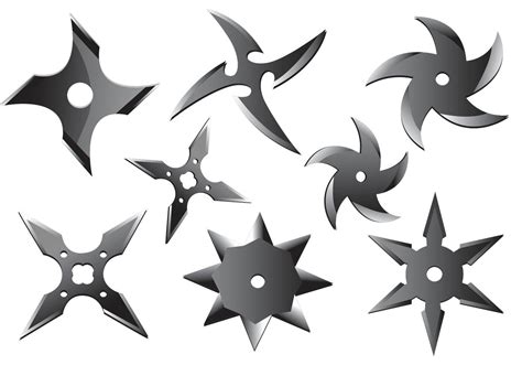 Ninja Throwing Star Vectors Download Free Vector Art Stock Graphics