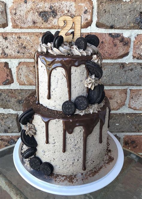 Oreo birthday cake is the ultimate celebration cake. How To Make A Drip Cake To Wow The Party | Oreo cake ...