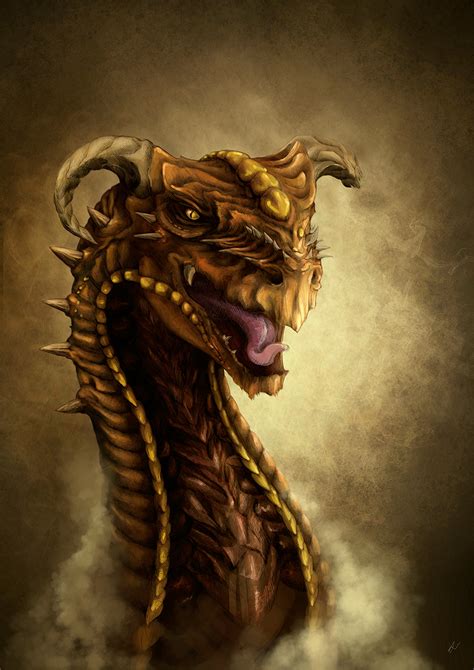 The Copper Dragon By Garyou On Deviantart