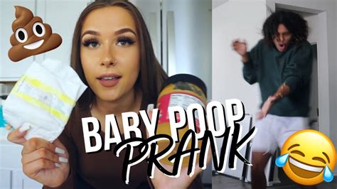 Baby Poop Prank On Husband Youtube