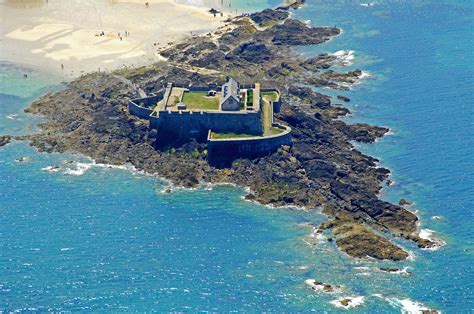 National Fort Of Saint Malo Landmark In Saint Malo Brittany France