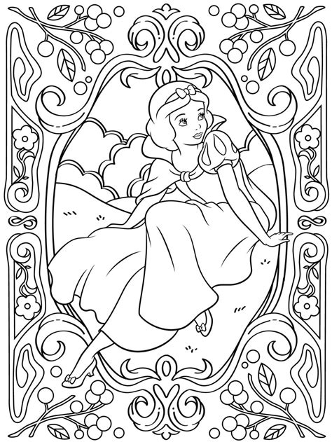 22 Disney Coloring Pages For Adults Harrumg