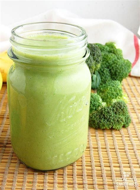 In This Broccoli Smoothie Youll Not Only Get The Vitamin C And Fiber From Brocco Broccoli