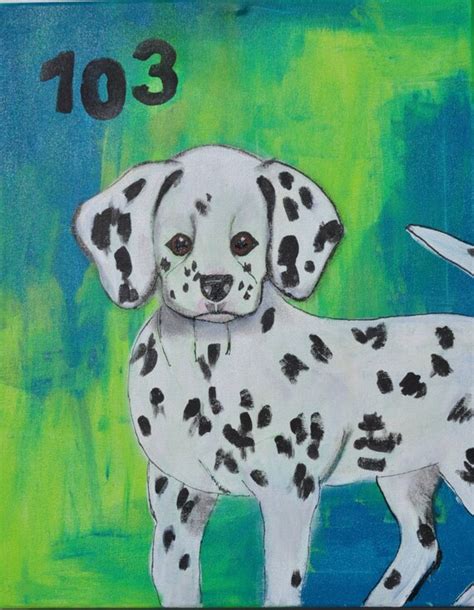 Dalmatian Puppy Painting By Whimsyville365 On Etsy