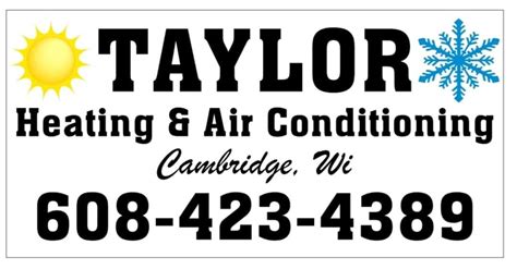 Taylor Heating And Air Conditioning Cambridge Wi
