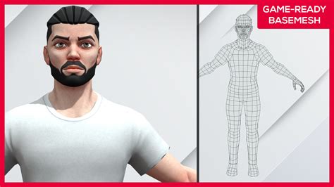 Octonove Kiroh Clothes On Stylized Male Character Game Ready