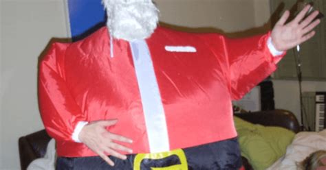 Inflatable Christmas Costume Suspected In Deadly Covid
