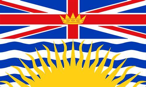 Buy British Columbia Flag Online Printed And Sewn Flags 13 Sizes