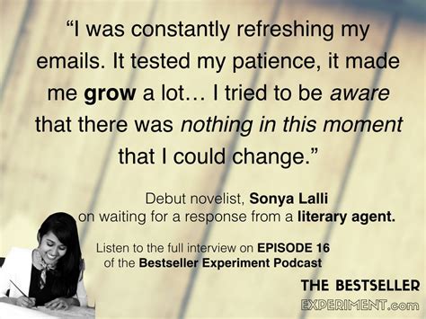 Debut Author Sonya Lalli On The Unbearable Wait For Agents To Respond