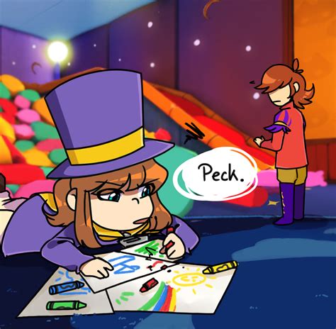 Time Traveling Hat Kid — Do The People Of Subcon Know The Word Peck