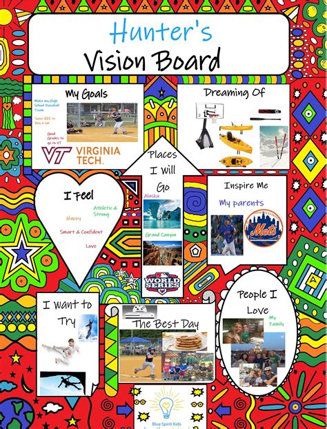 Here Is Out Second Style Of Our Kids Vision Board Poster Kit Every Kit