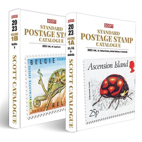 World Stamps Scott 2023 Standard Postage Stamp Catalogue Us Un A